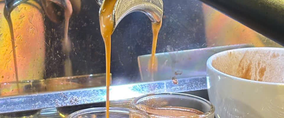 Cà phê pha máy ngon quận 1: Bí quyết từ tỷ lệ phối trộn hạt Robusta Honey và Arabica